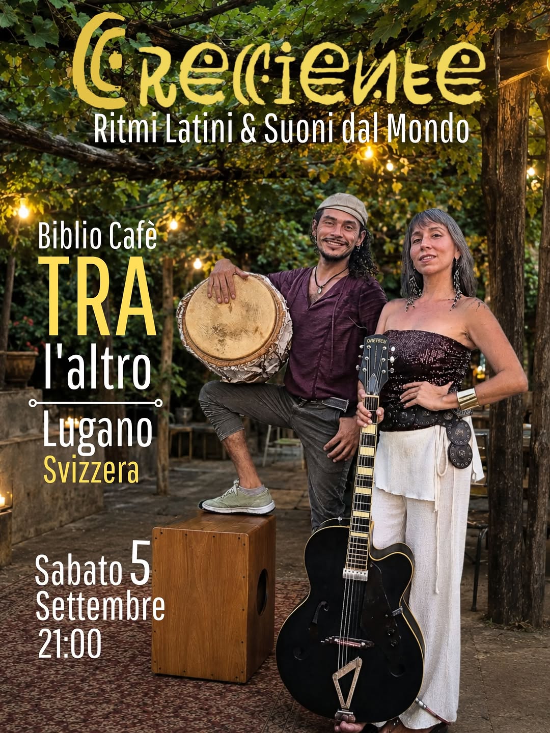 Copertina di Creciente: Ritmi Latini & Suoni dal Mondo