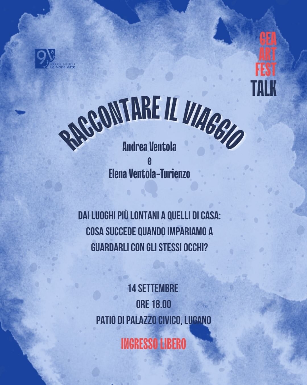 GEA Art Fest Talk: Raccontare il viaggio, foto 6