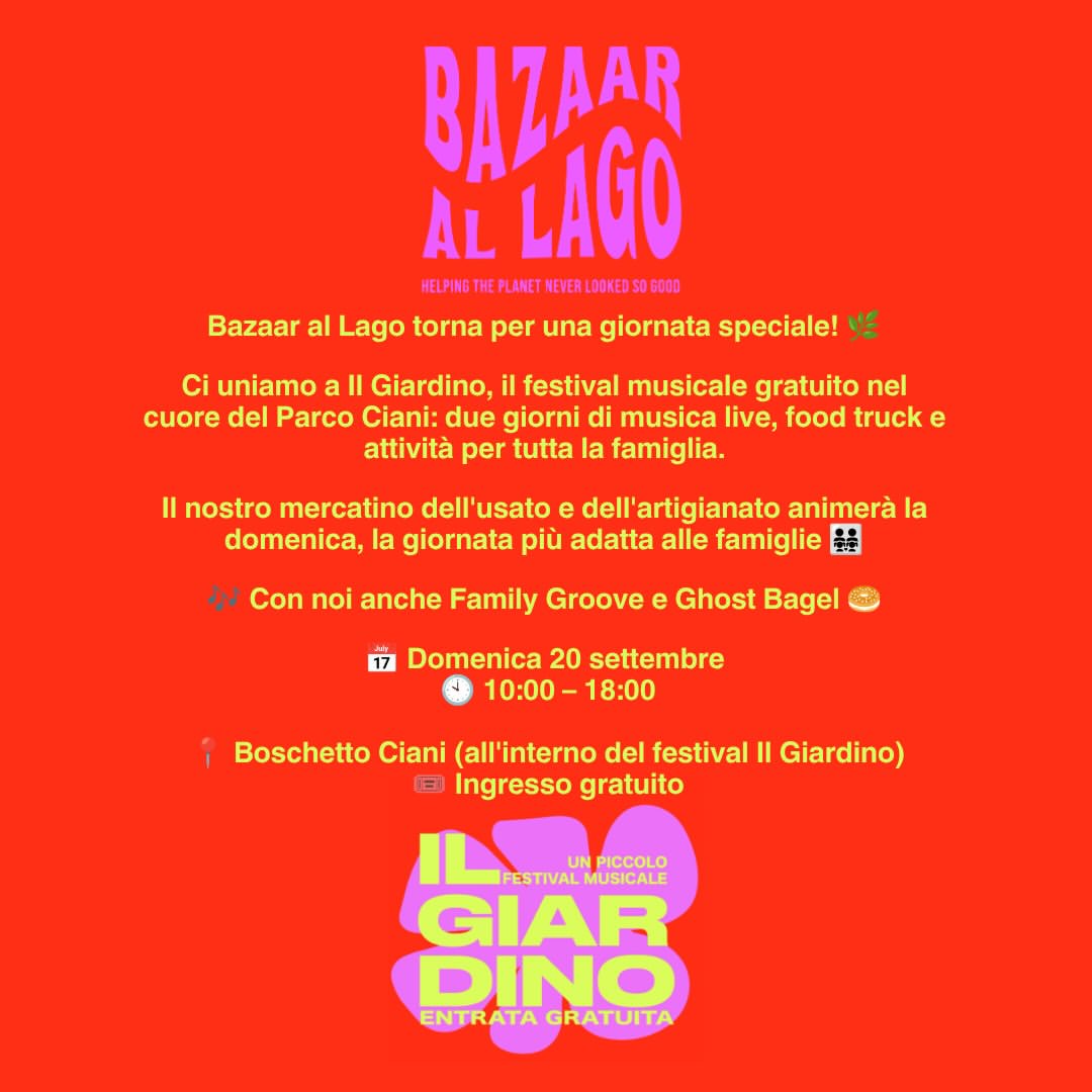 Bazaar al Lago - Giornata speciale, foto 2