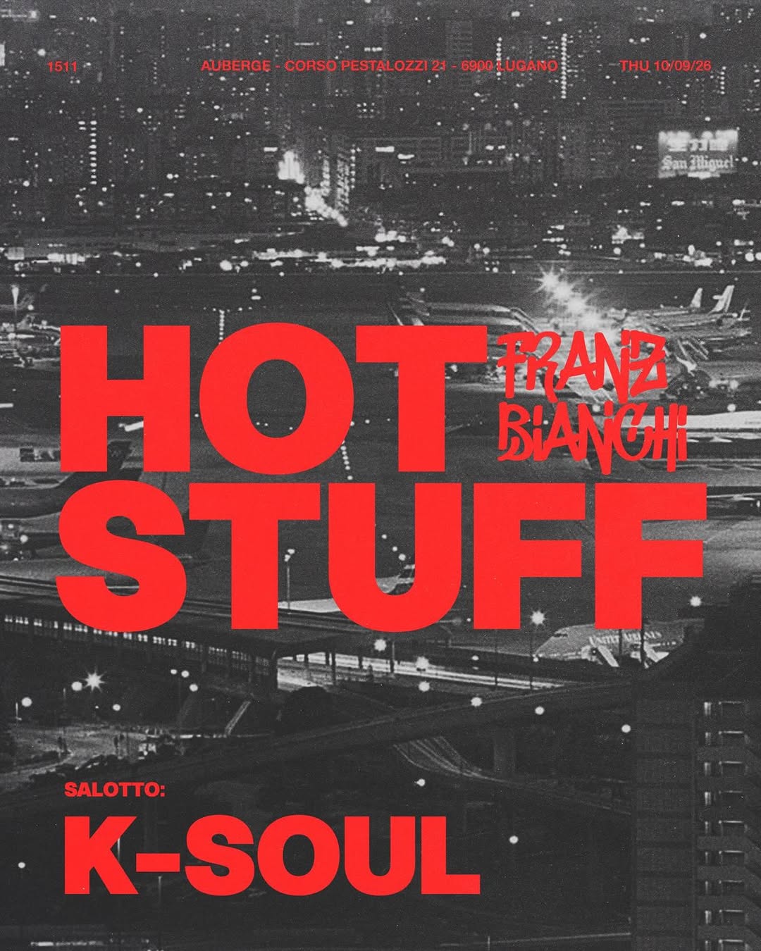 Cover image for HOT STUFF with Franz Bianchi