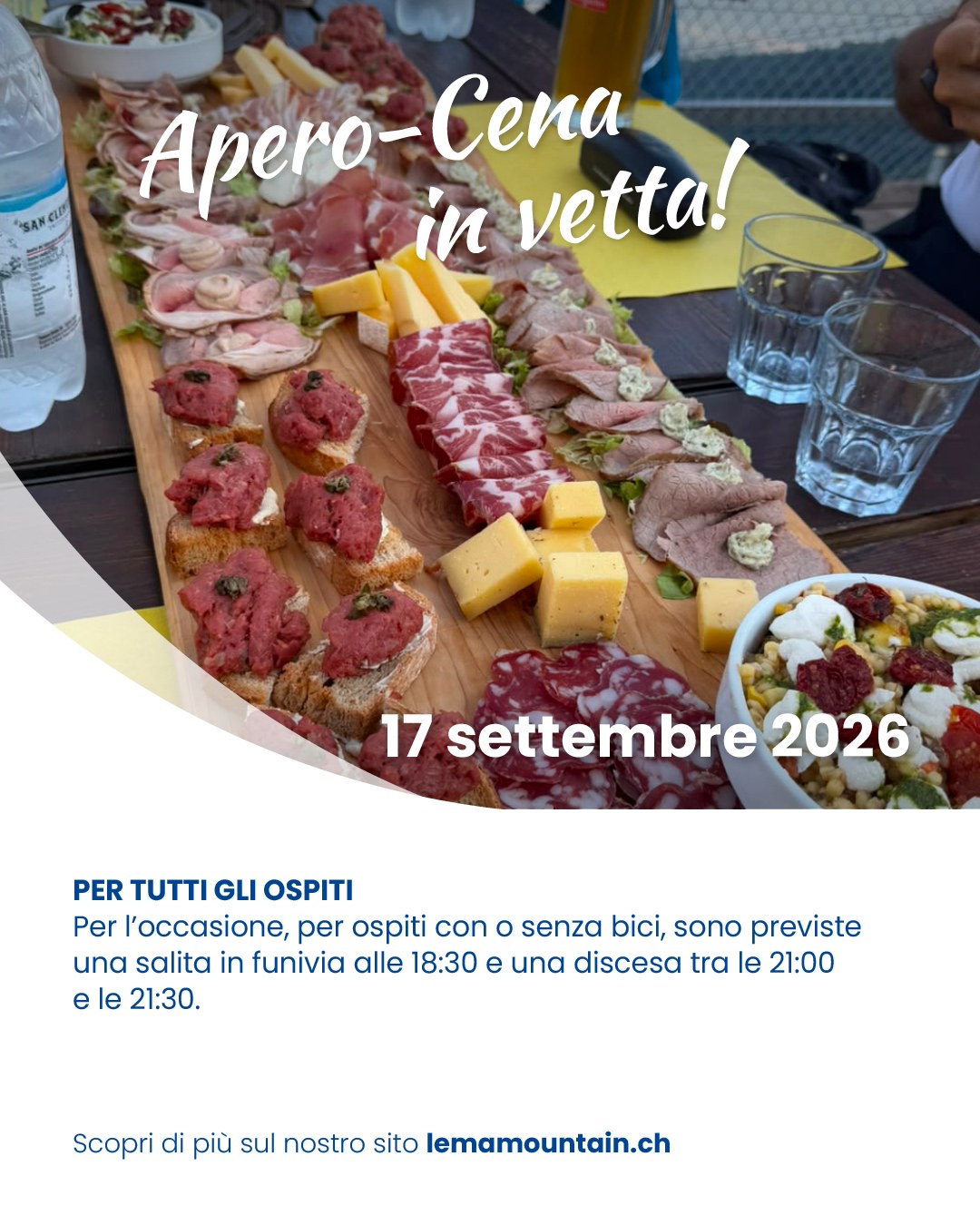 Copertina di Apero-Cena in vetta!