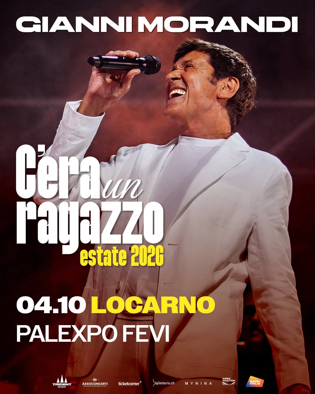 Copertina di Gianni Morandi – C’era un ragazzo Estate 2026