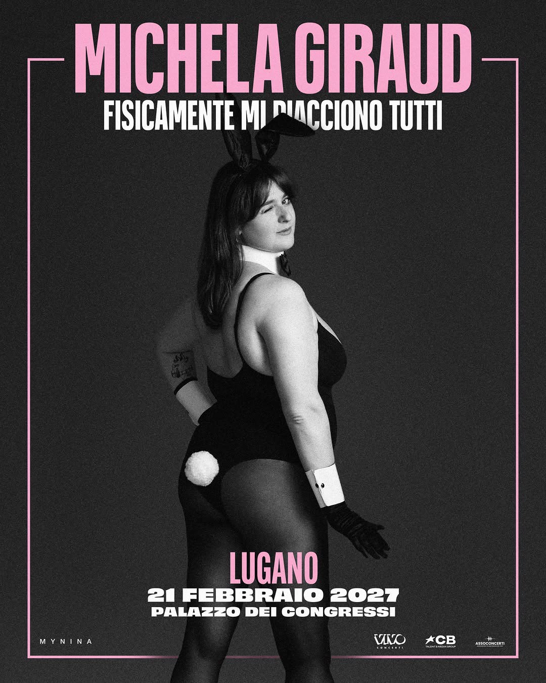 Copertina di Michela Giraud - Fisicamente mi piacciono tutti