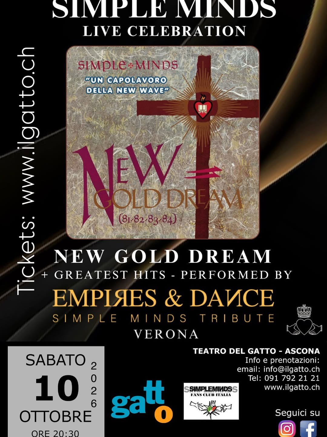 Copertina di Simple Minds Live Celebration