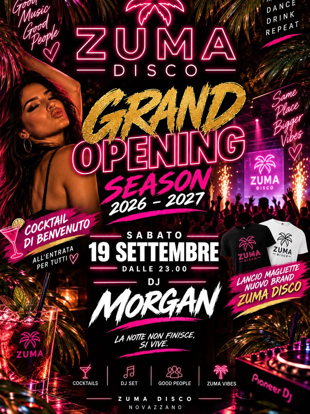 Copertina di Grand Opening Season 2026-2027