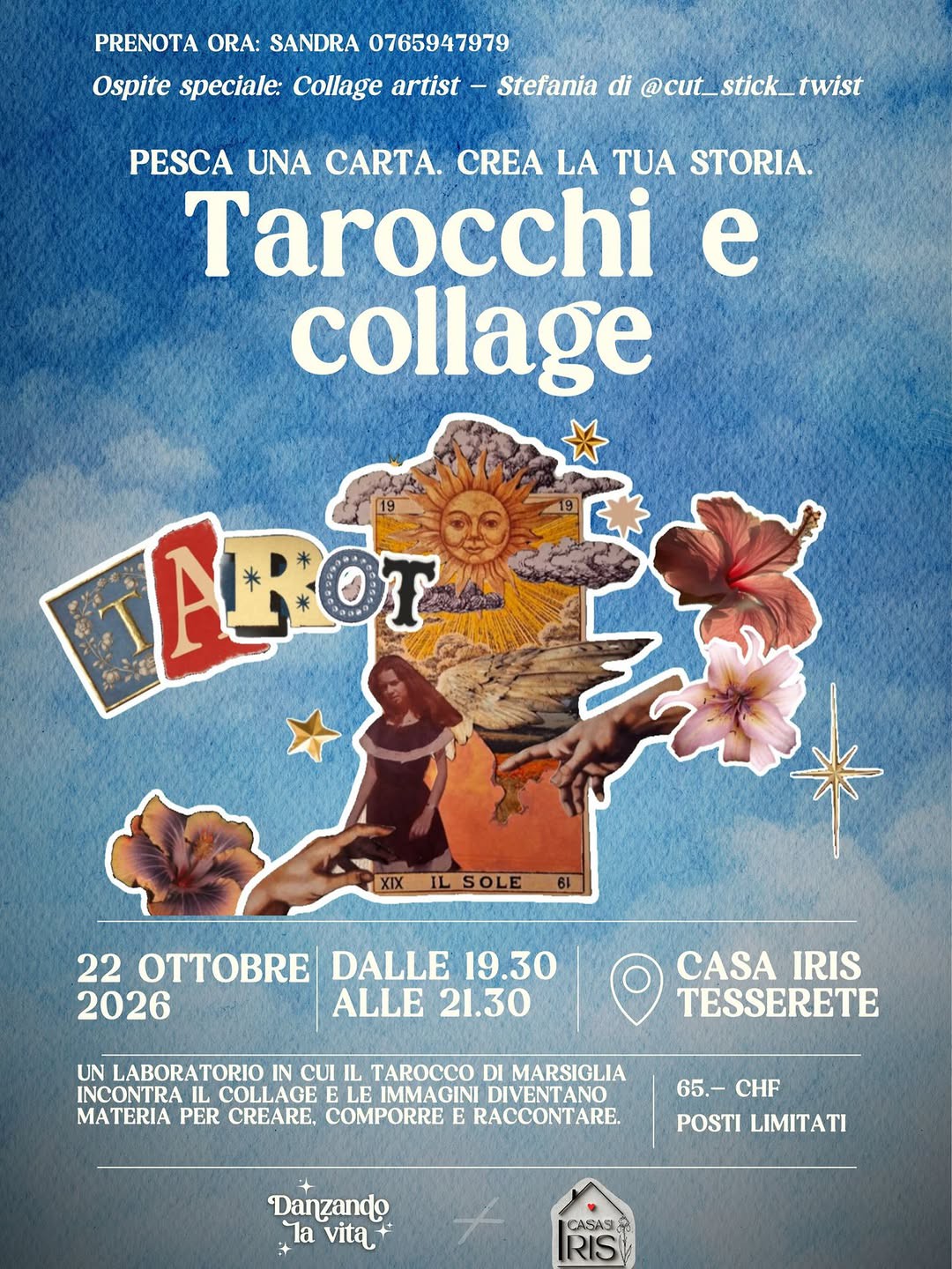 Copertina di Tarocchi e collage