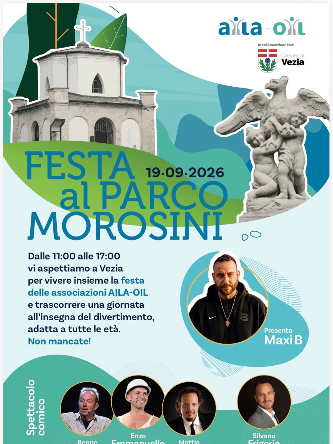 Copertina di Festa al Parco Morosini
