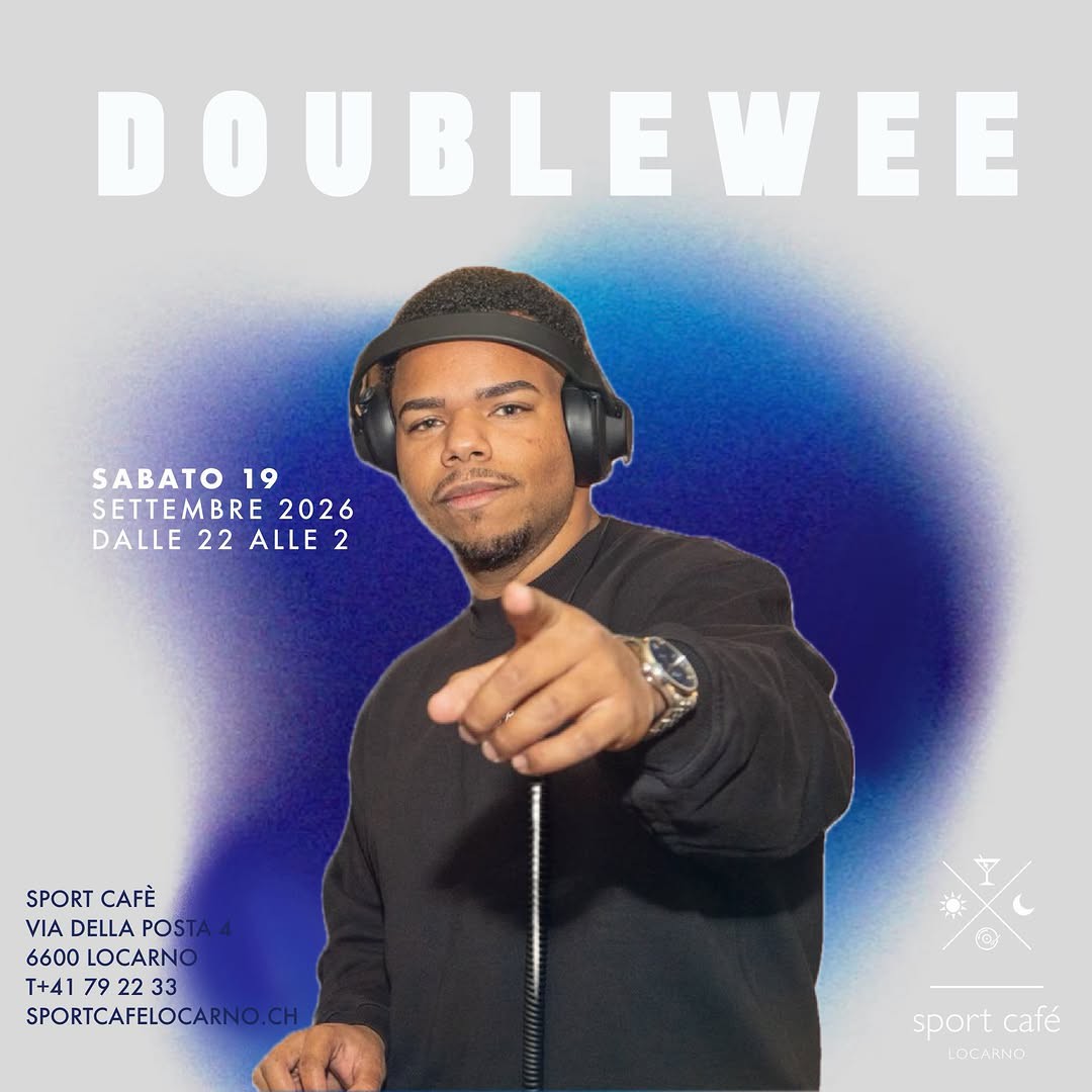 Copertina di Doublewee al Sport Café