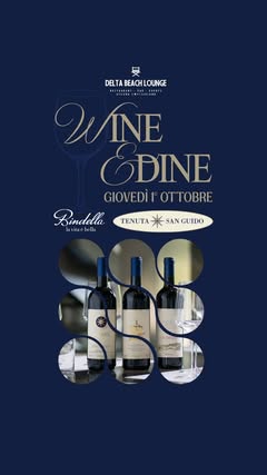 Copertina di Wine & Dine con Tenuta San Guido